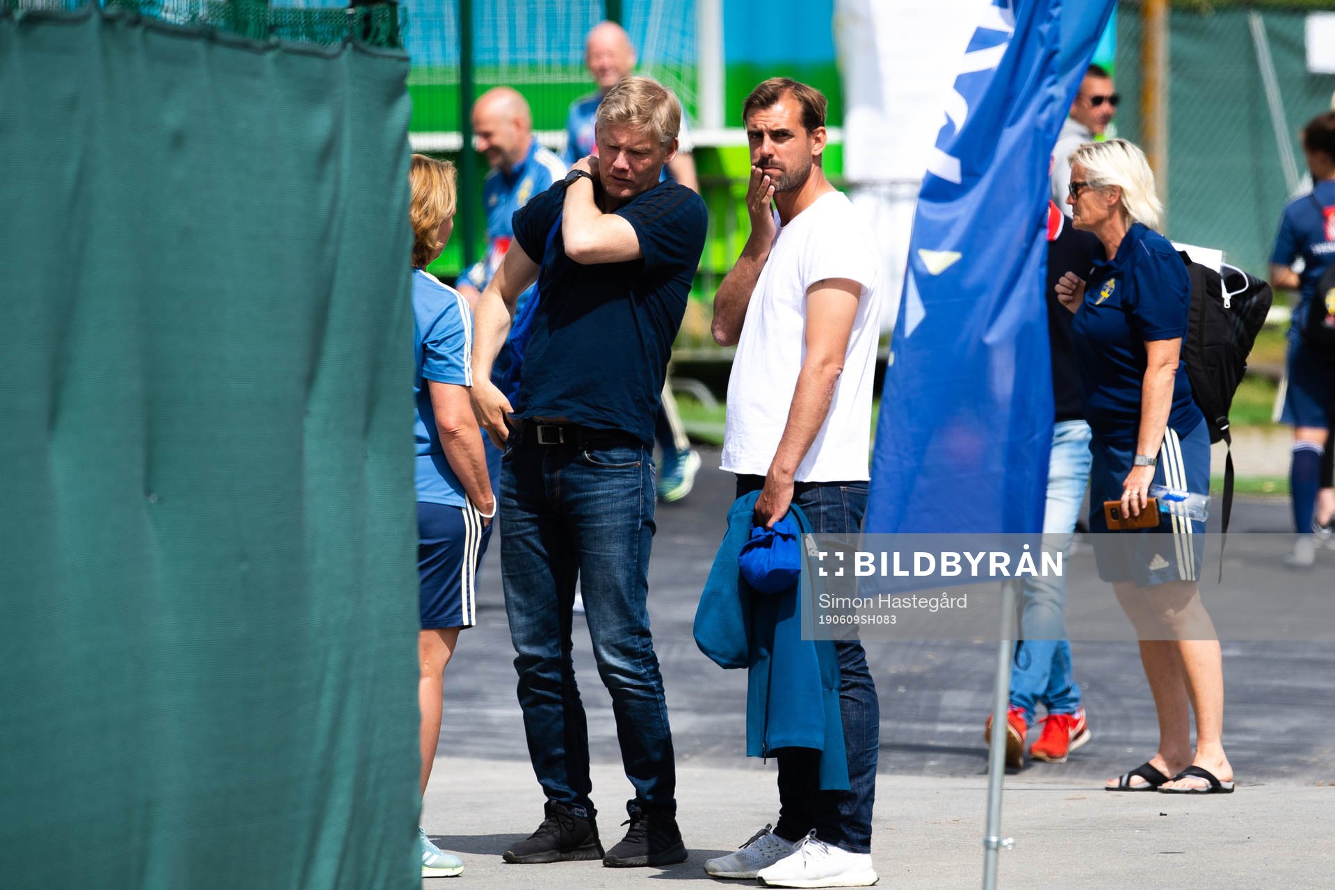 Joel Riddez, head coach of football club Djurgården in the