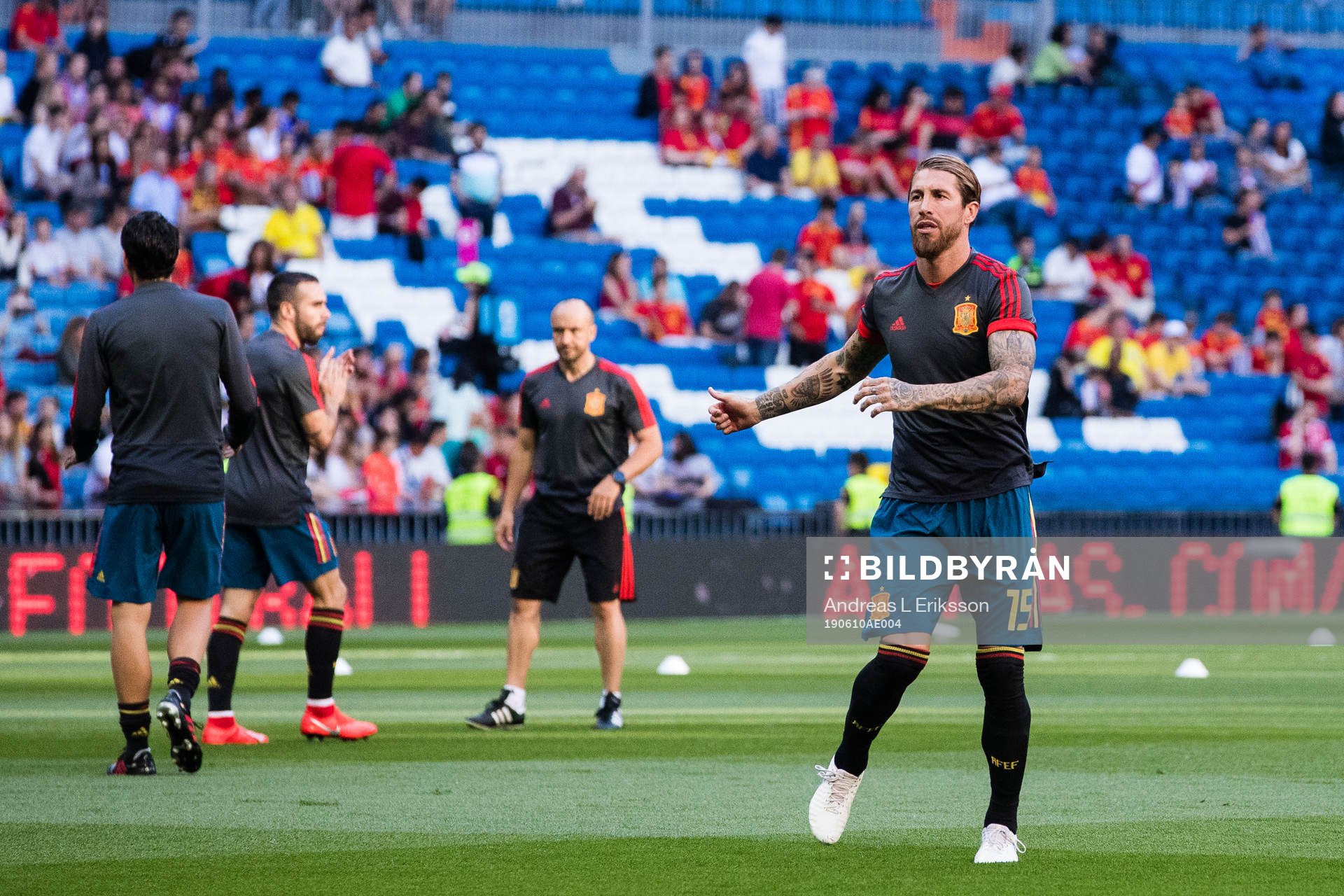Sergio Ramos of Spain
