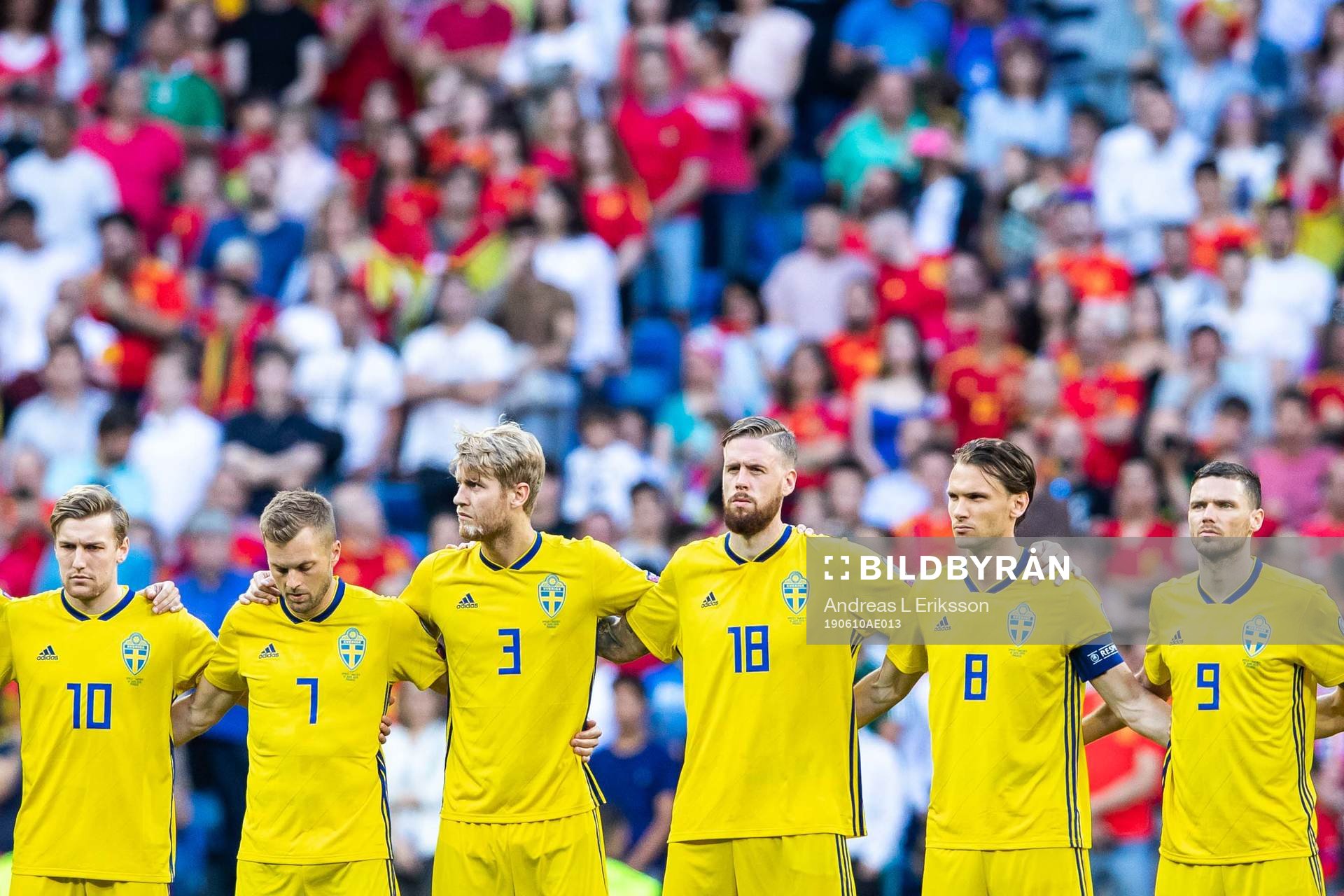Emil Forsberg, Sebastian Larsson, Filip Helander, Pontus