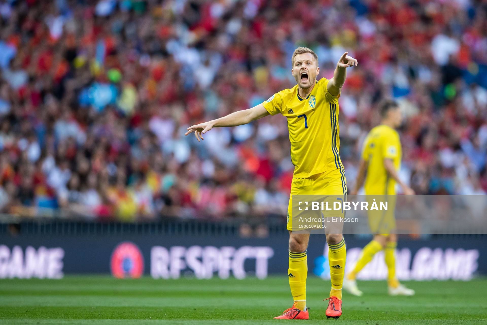 Sebastian Larsson of Sweden