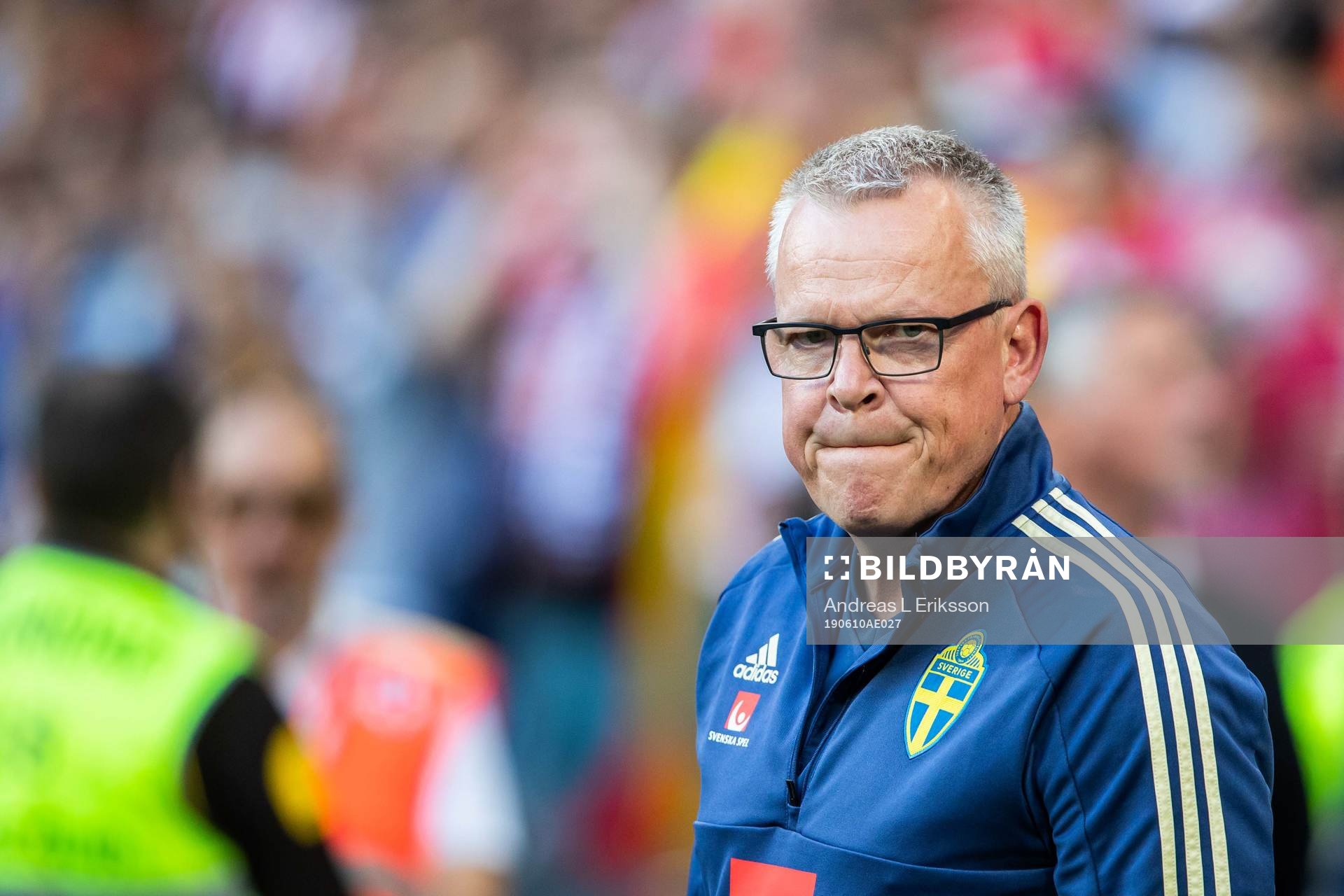 Head coach Janne Andersson of Sweden