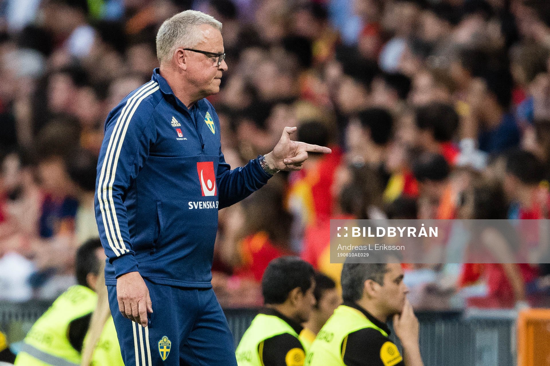 Head coach Janne Andersson of Sweden