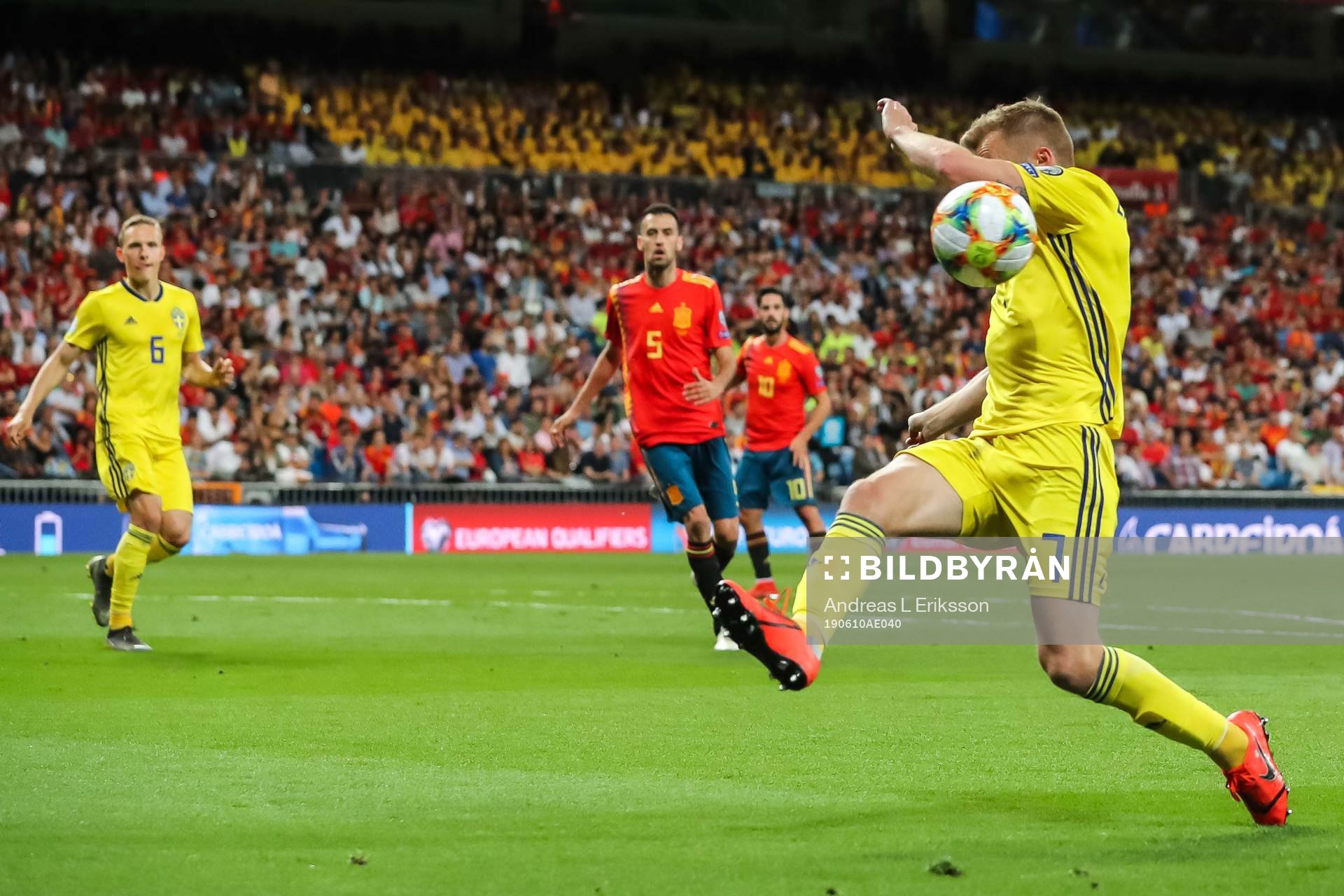 Sebastian Larsson of Sweden