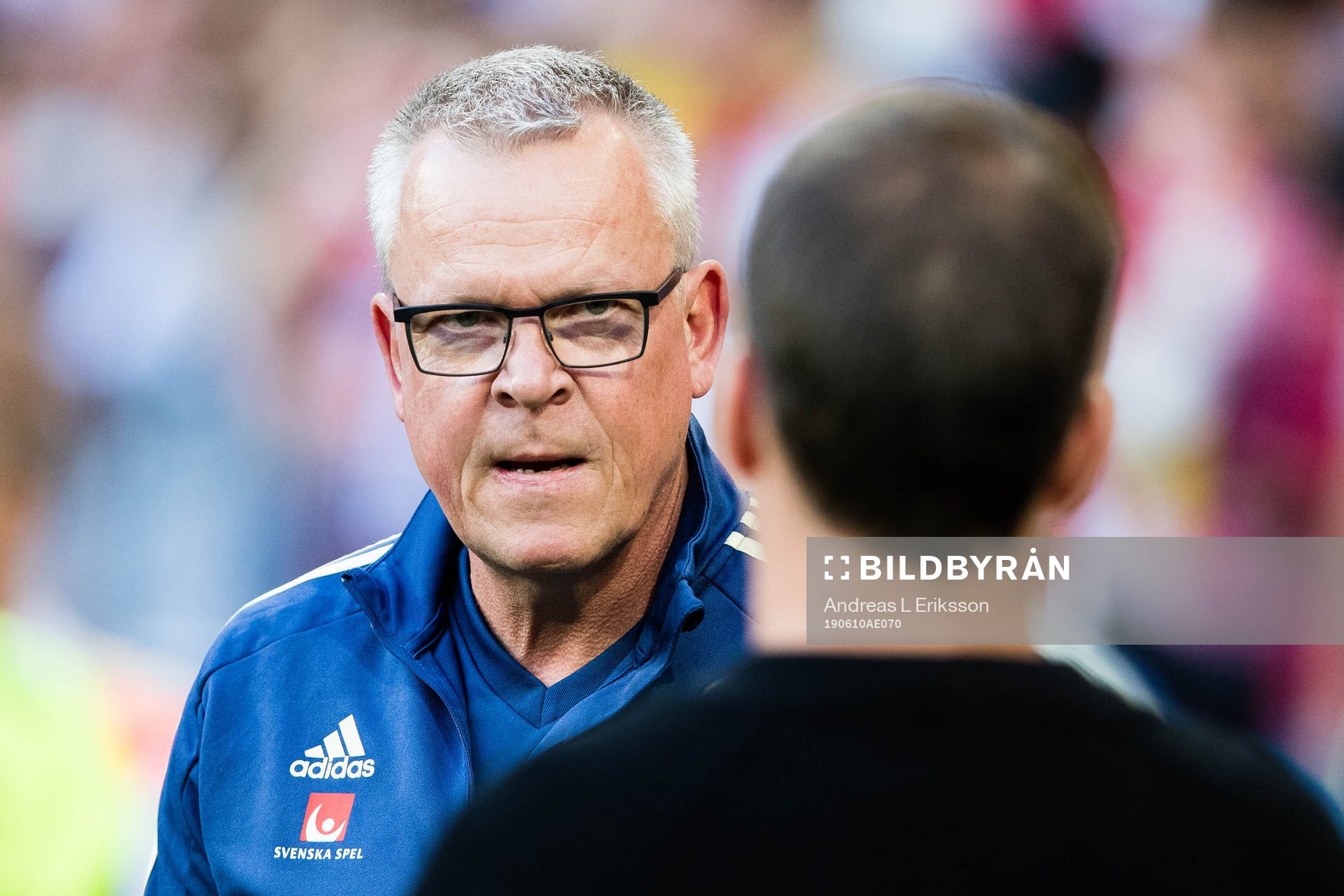 Head coach Janne Andersson of Sweden