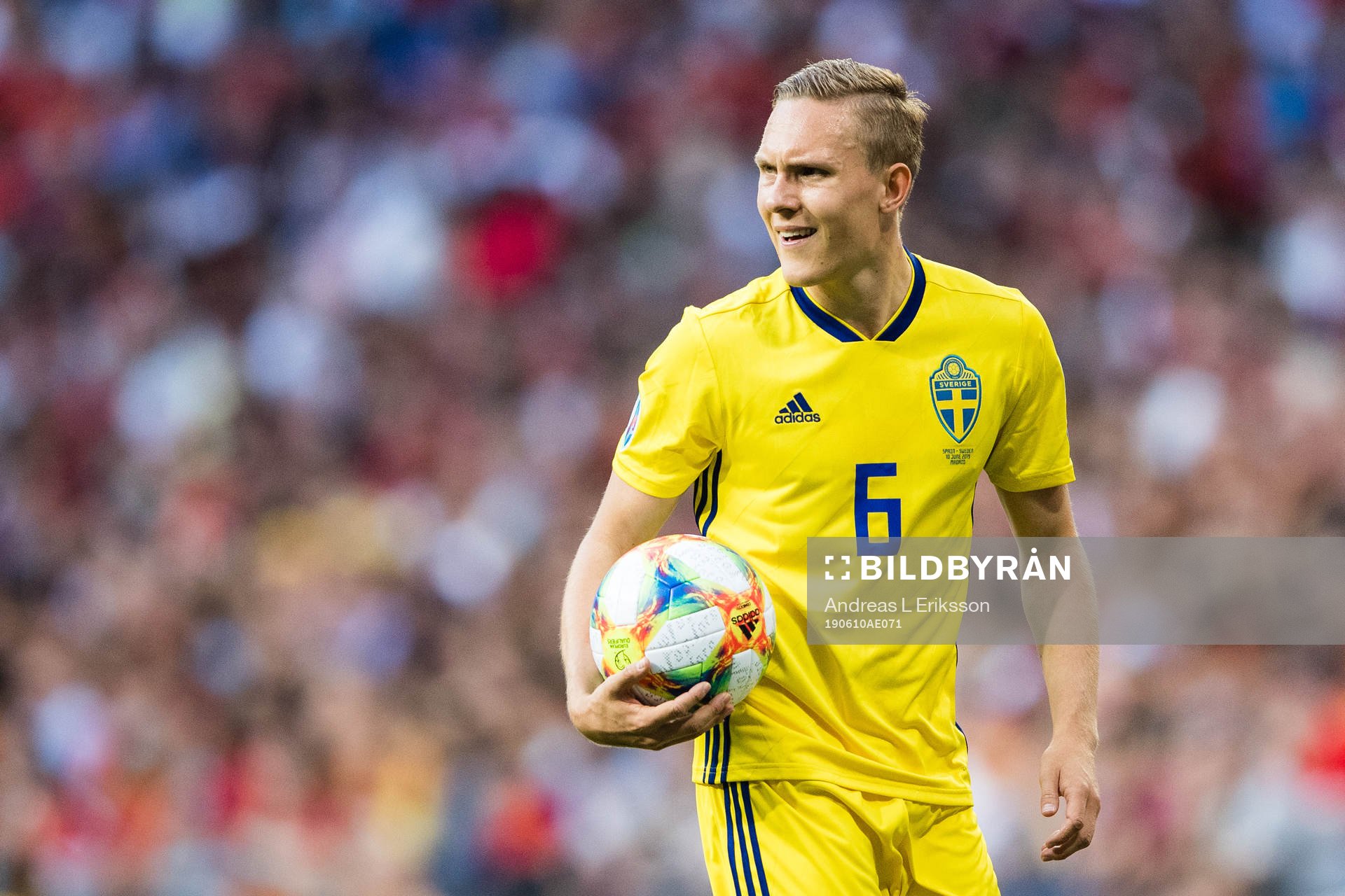 Ludwig Augustinsson of Sweden