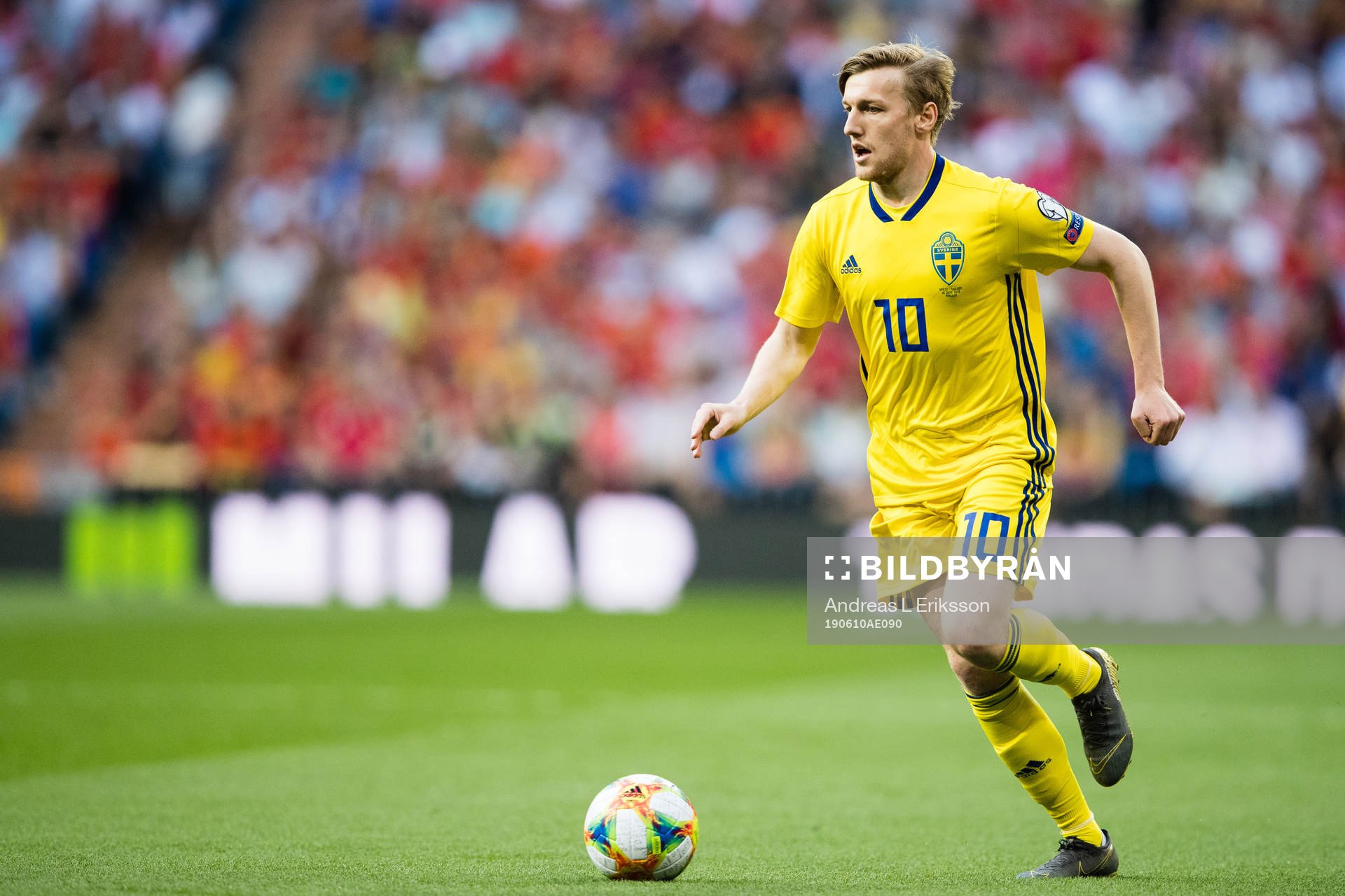 Emil Forsberg of Sweden