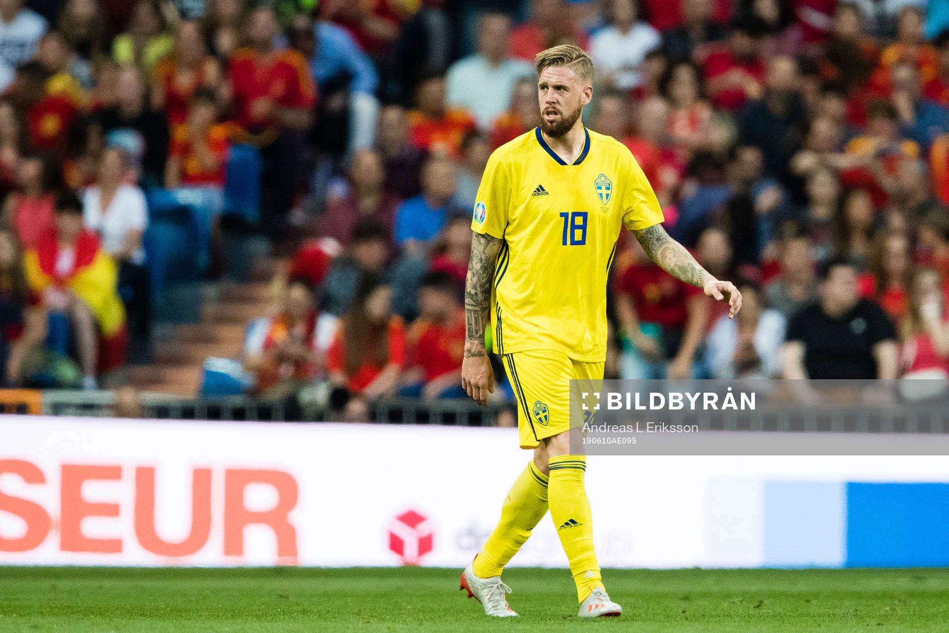 Pontus Jansson of Sweden