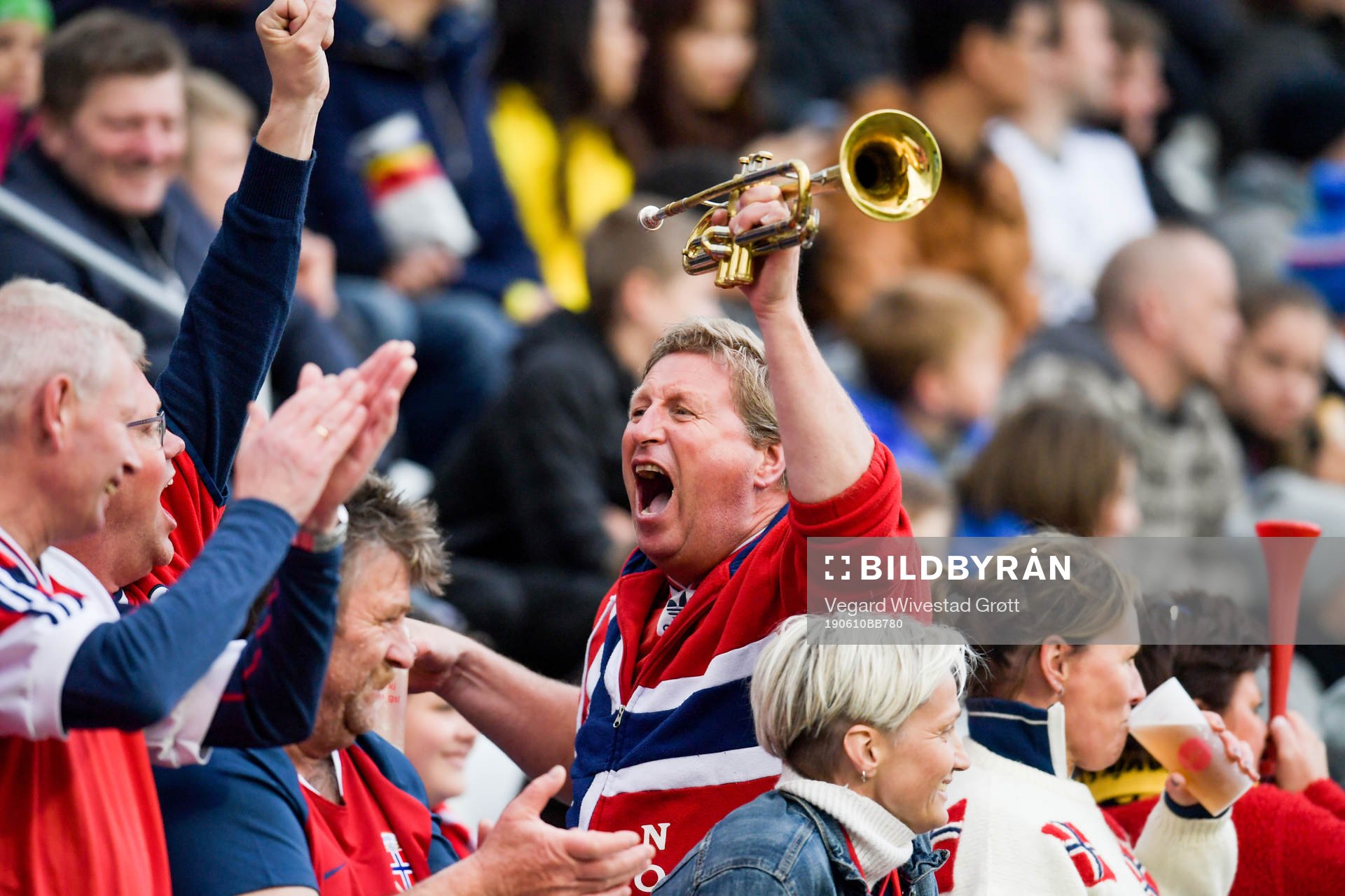 Rune Tribune Eikeland celebrates
