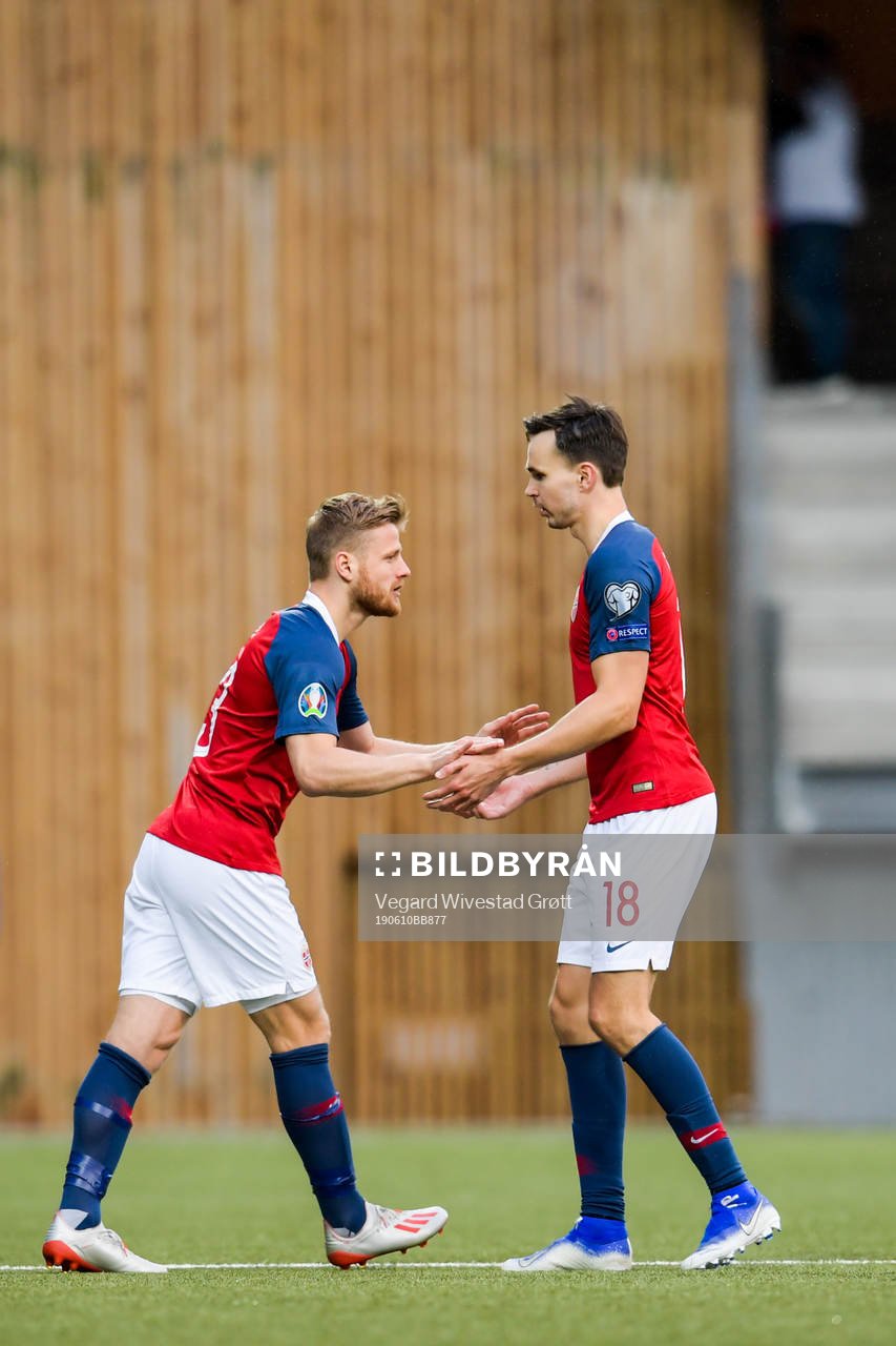 Fredrik Midtsjø and Ole Kristian Selnæs of Norway