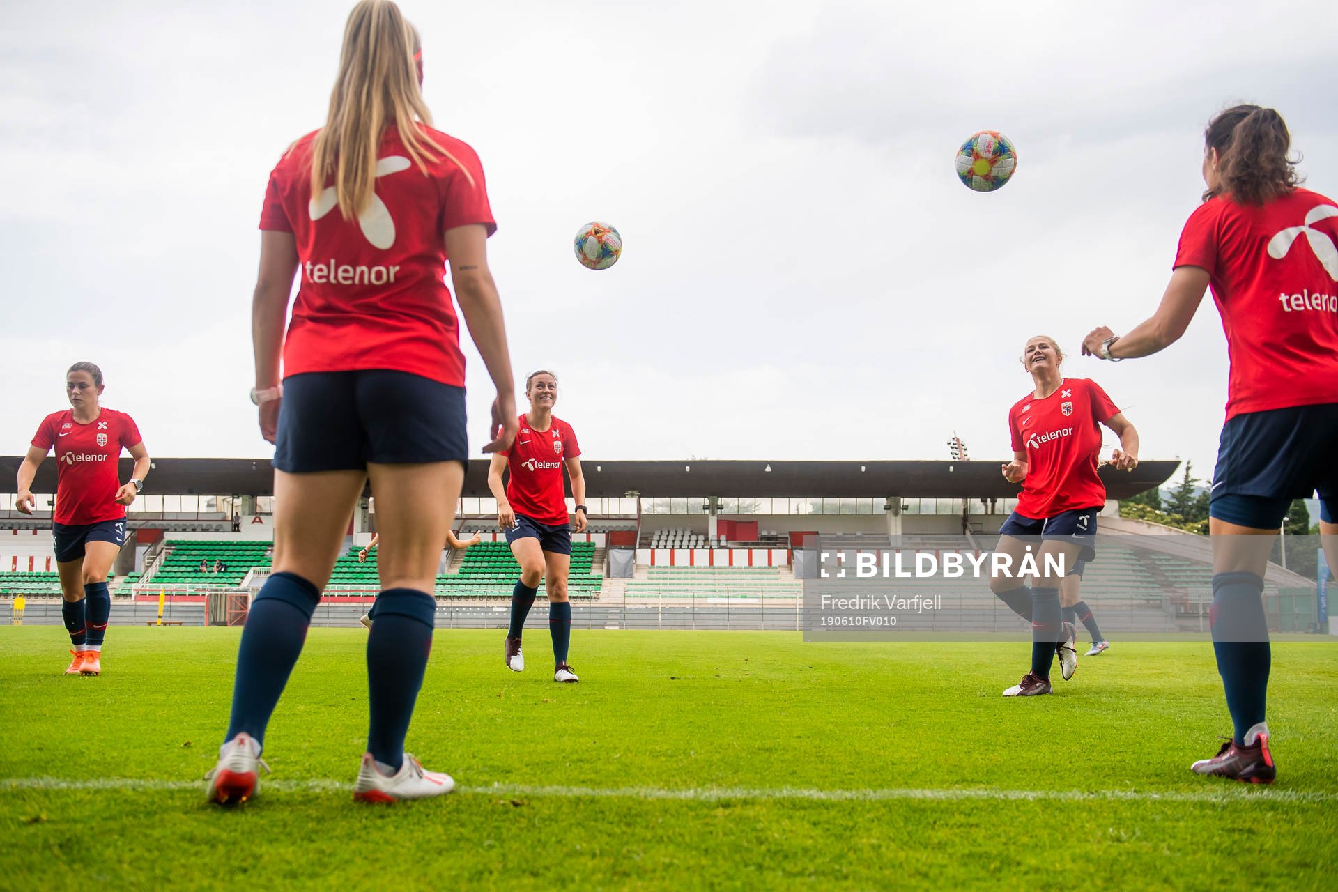 Kristine Minde and Lisa-Marie Karlseng Utland of Norway