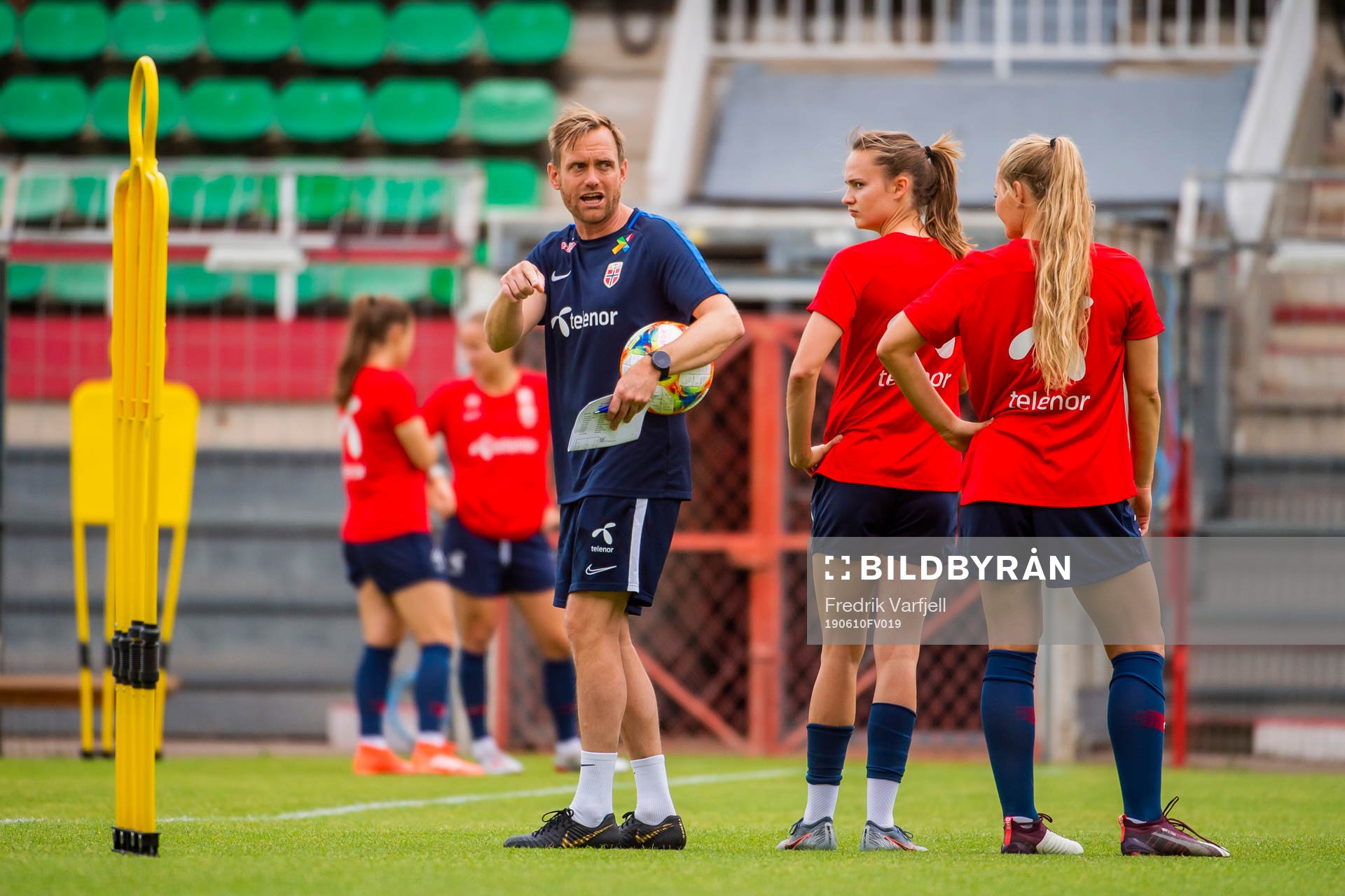 Martin Sjögren, head coach of Norway