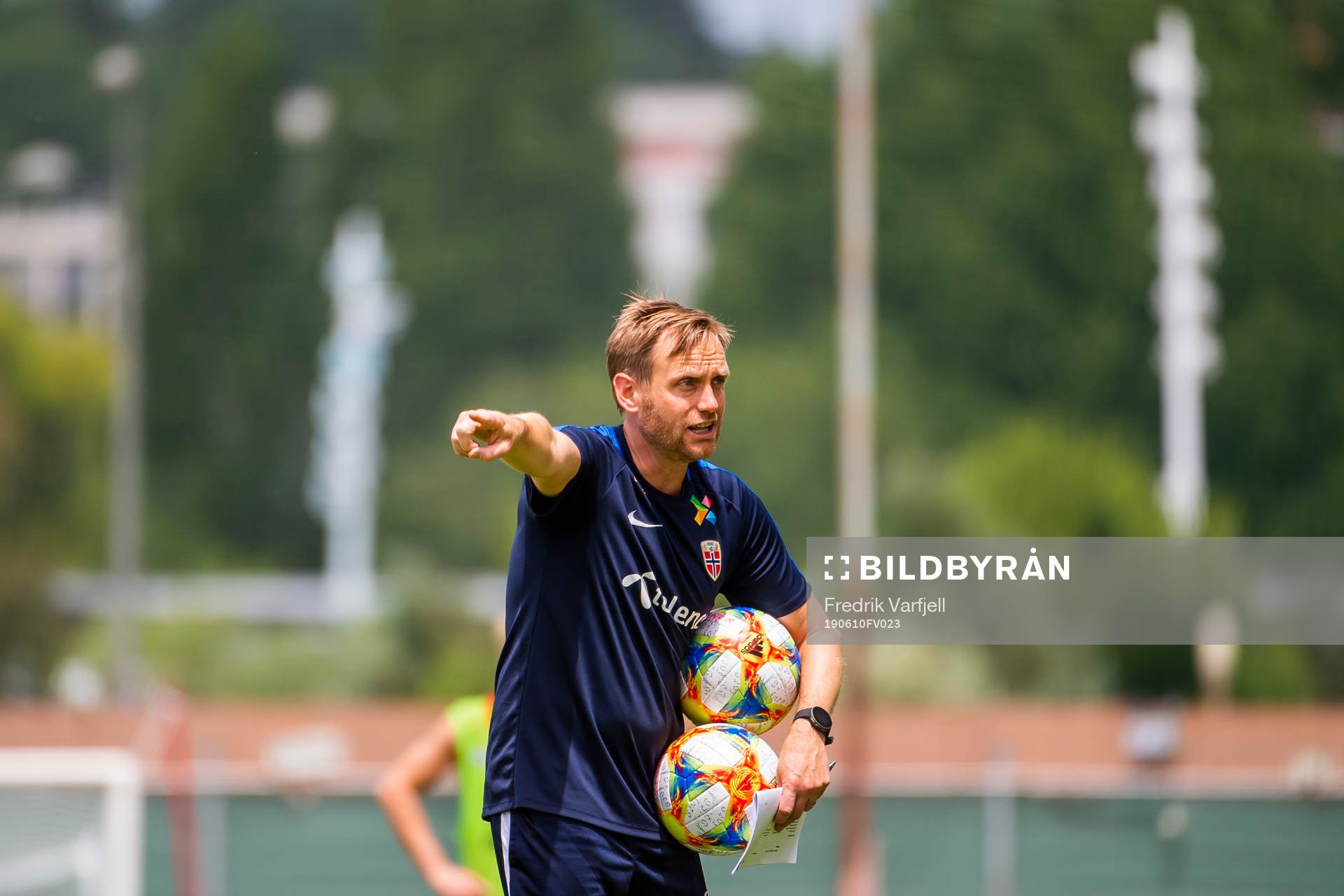 Martin Sjögren, head coach of Norway