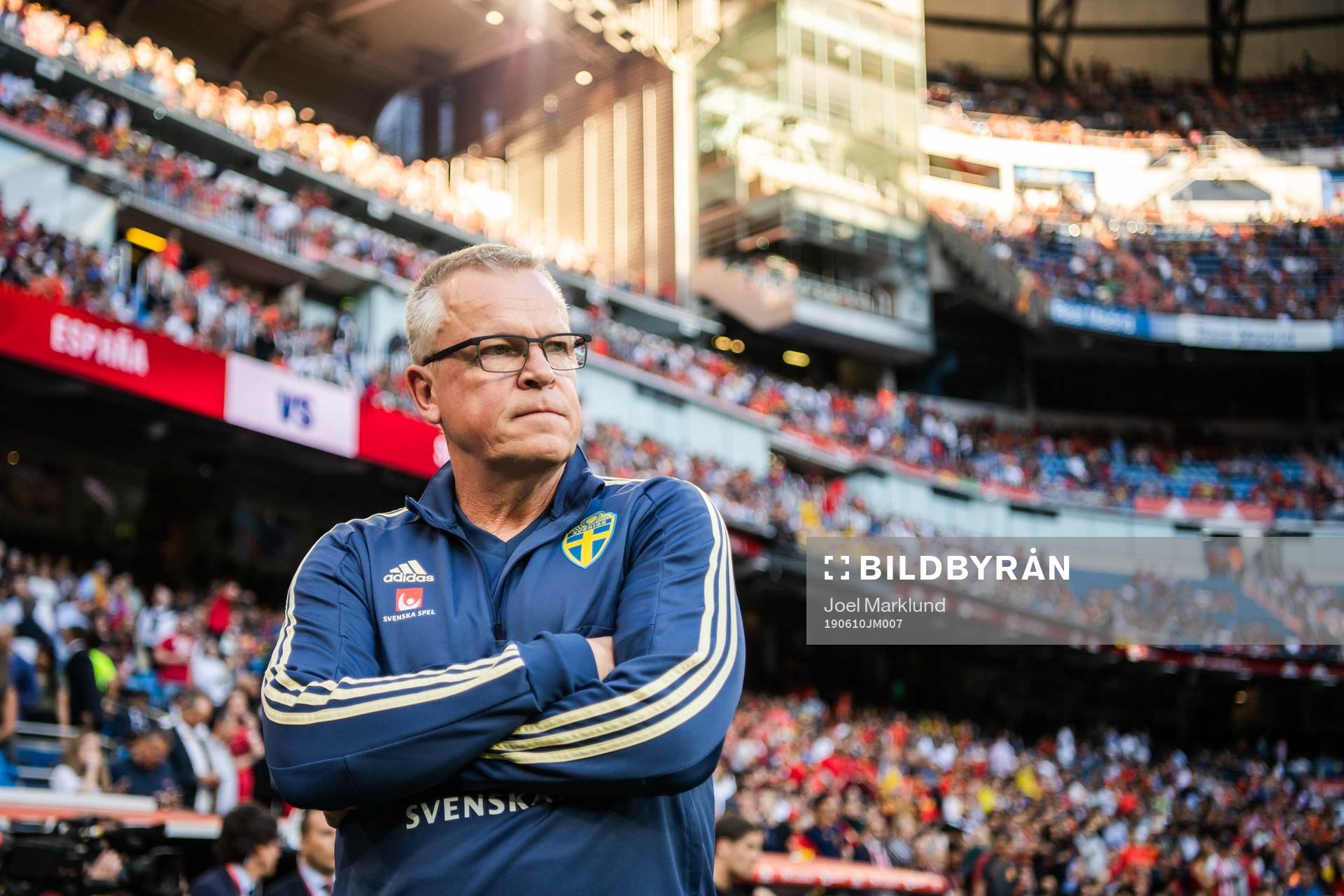 Head coach Janne Andersson of Sweden