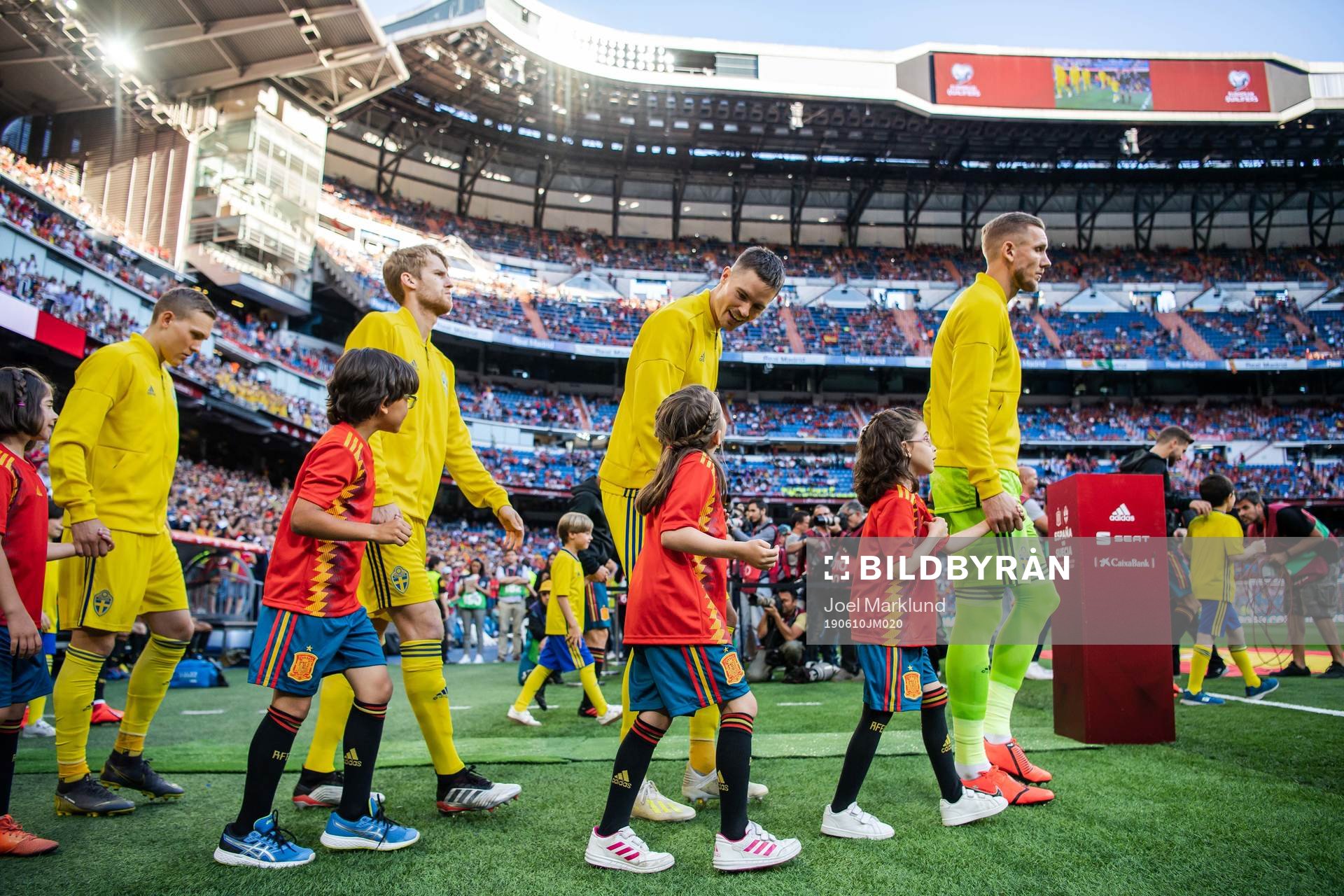 Ludwig Augustinsson, Filip Helander, Mikael Lustig and