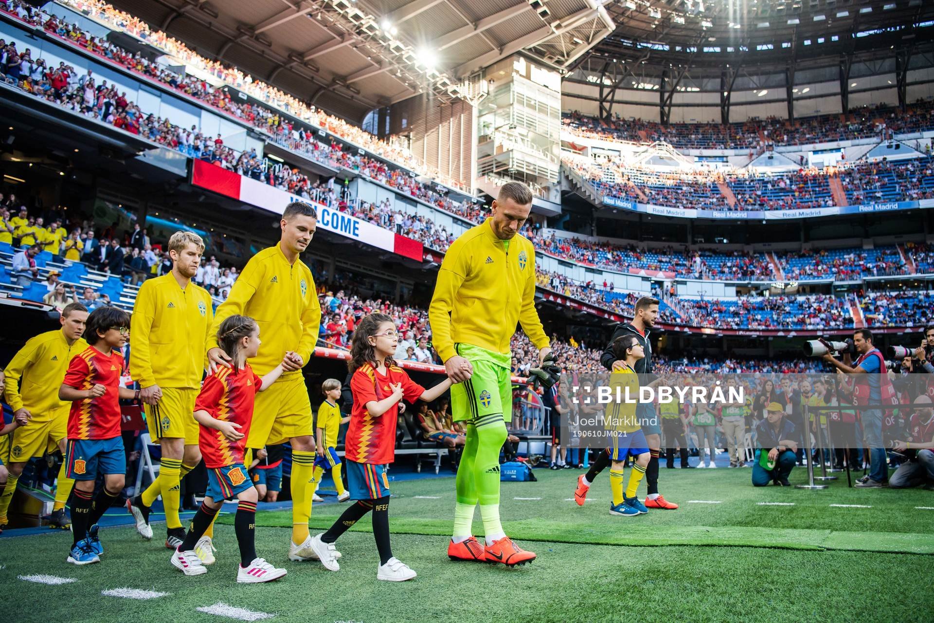 Ludwig Augustinsson, Filip Helander, Mikael Lustig and