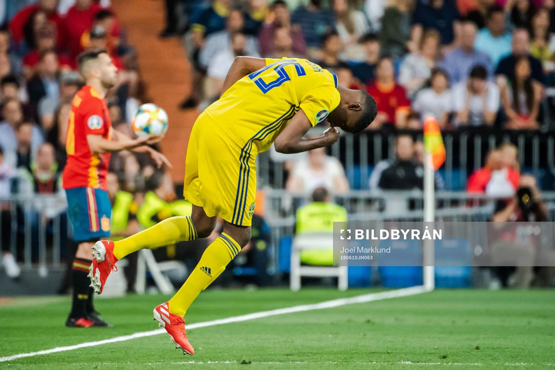 Alexander Isak of Sweden