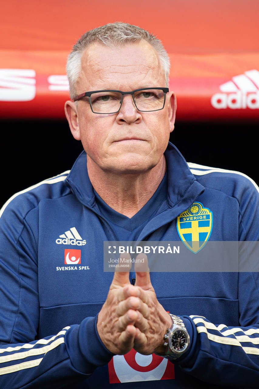 Head coach Janne Andersson of Sweden