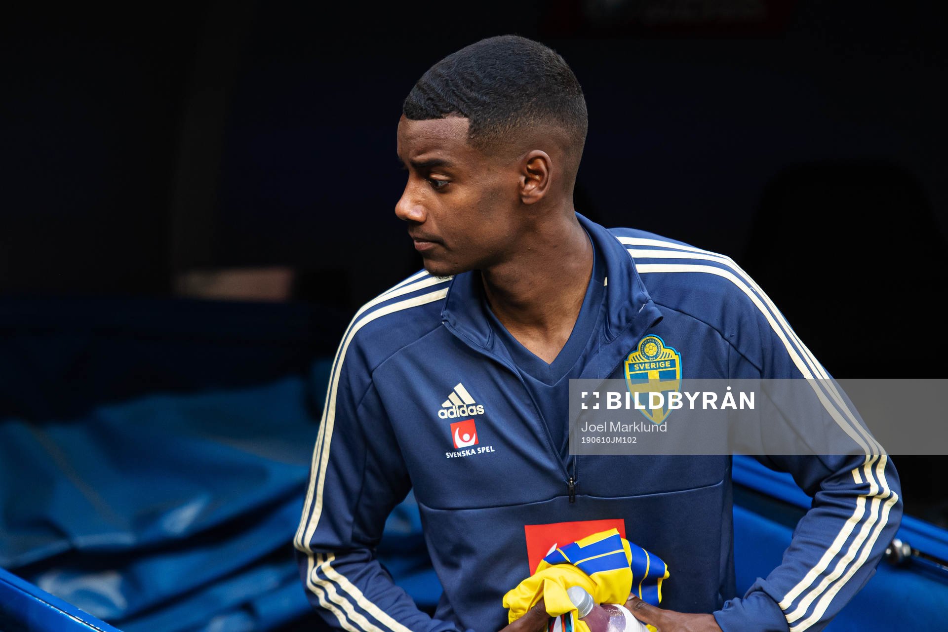 Alexander Isak of Sweden
