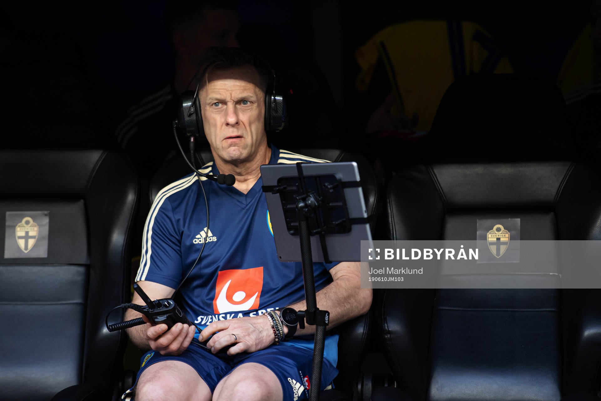 Performance manager Paul Balsom of Sweden