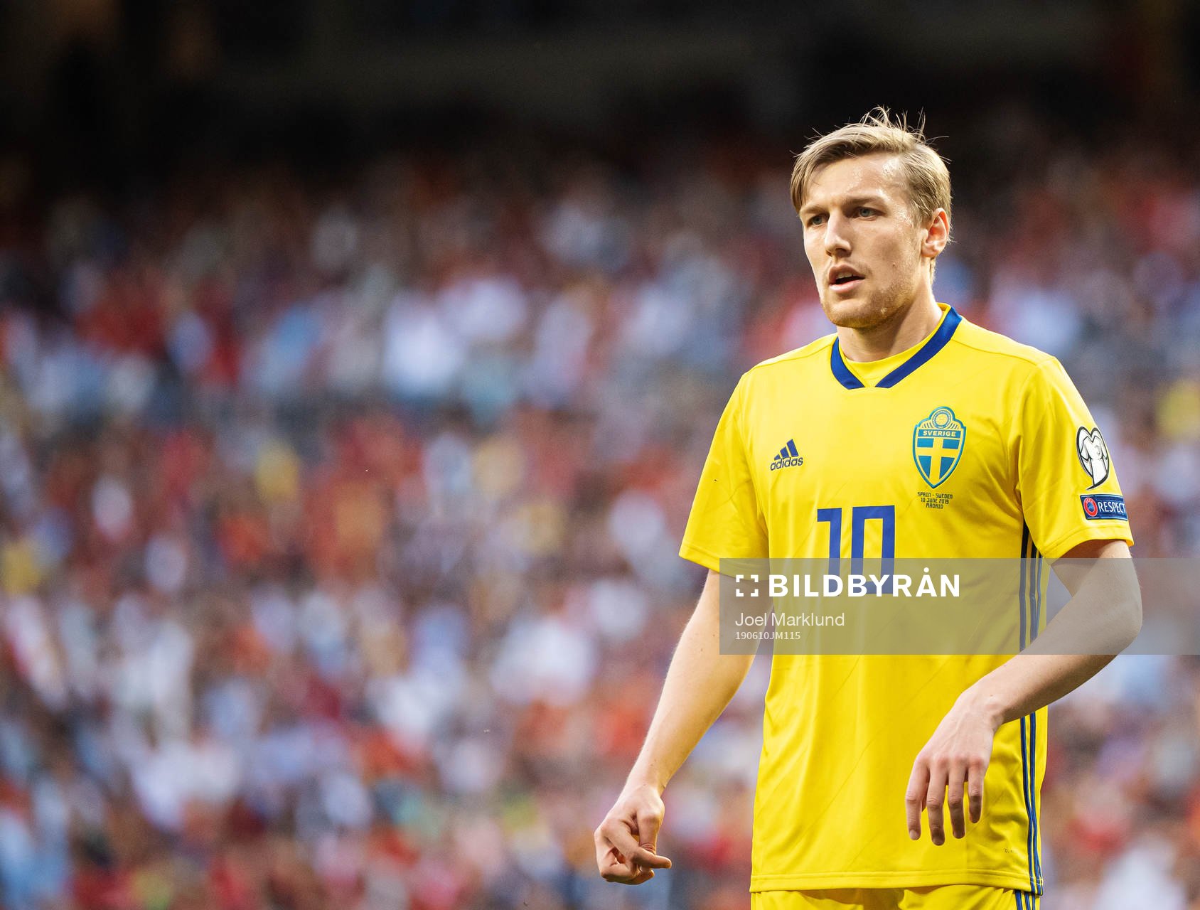 Emil Forsberg of Sweden