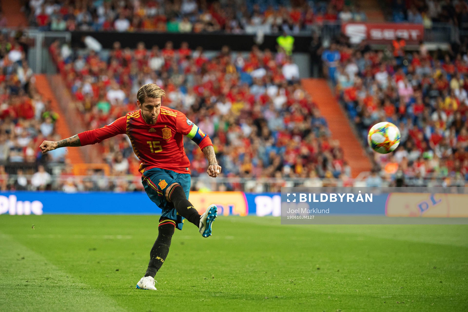 Sergio Ramos of Spain