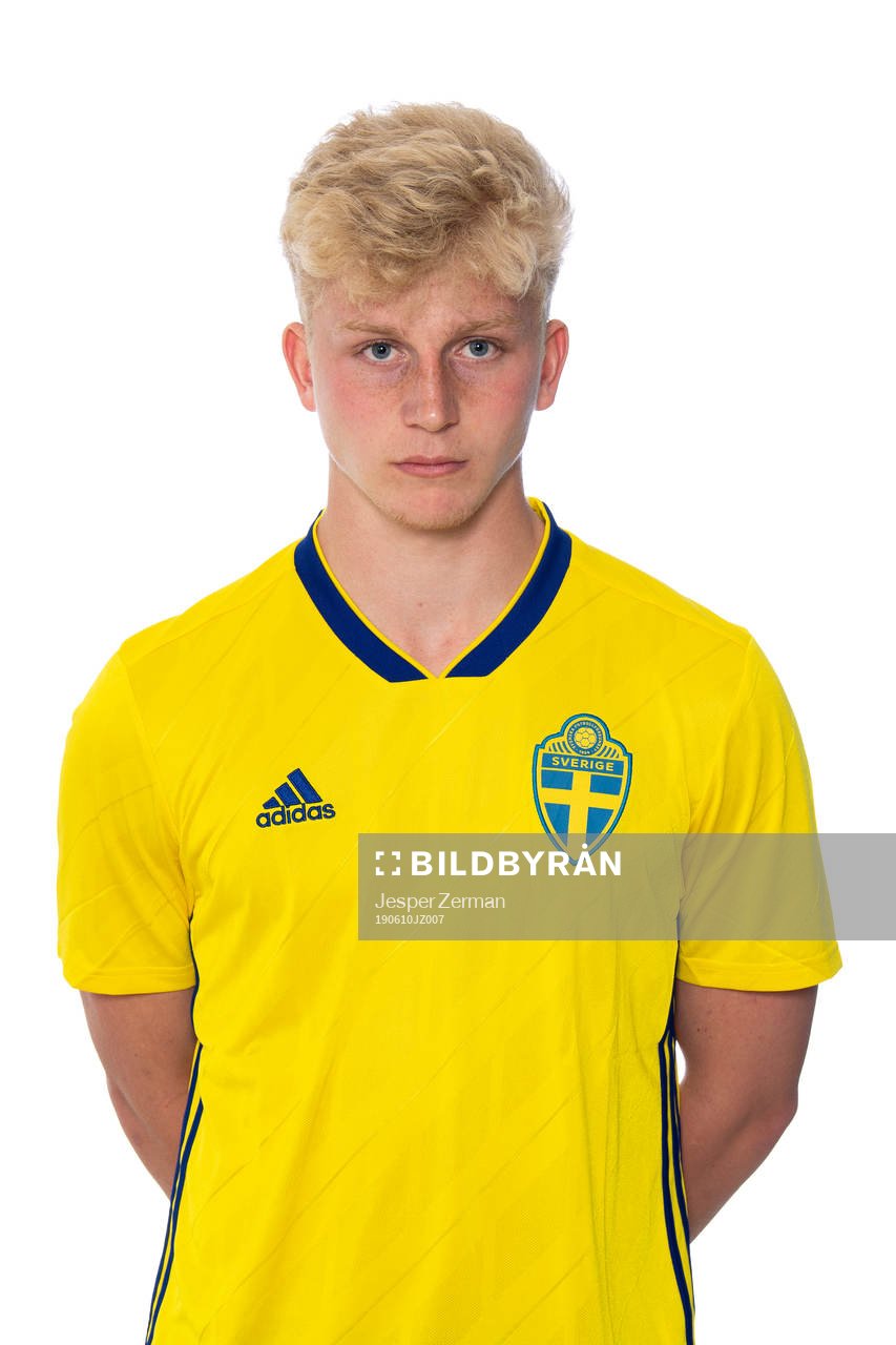 Axel Svalling i P17-landslaget