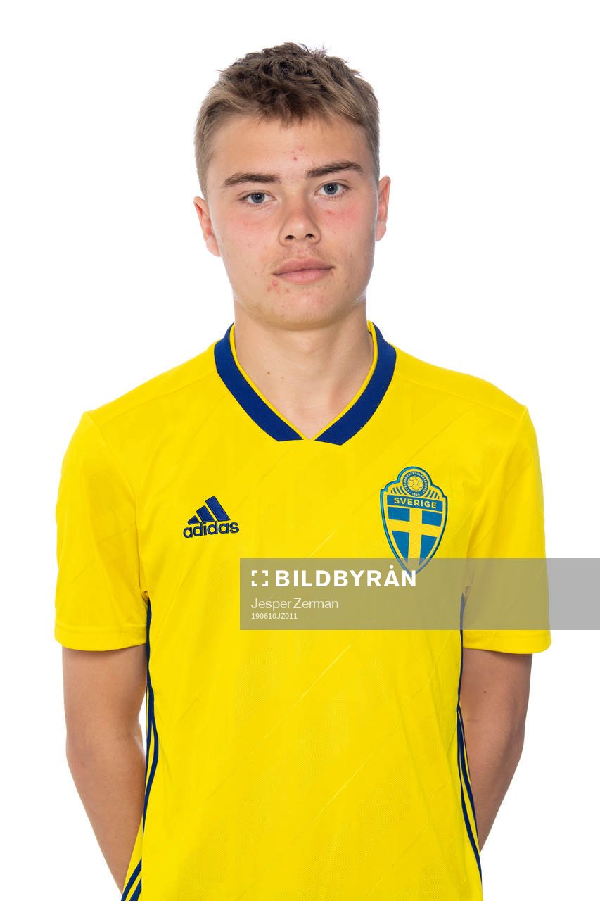 Joel Andersson-Segerlind i P17-landslaget