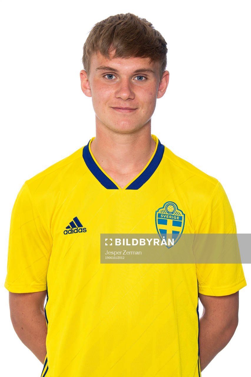 Nils Bertilsson i P17-landslaget