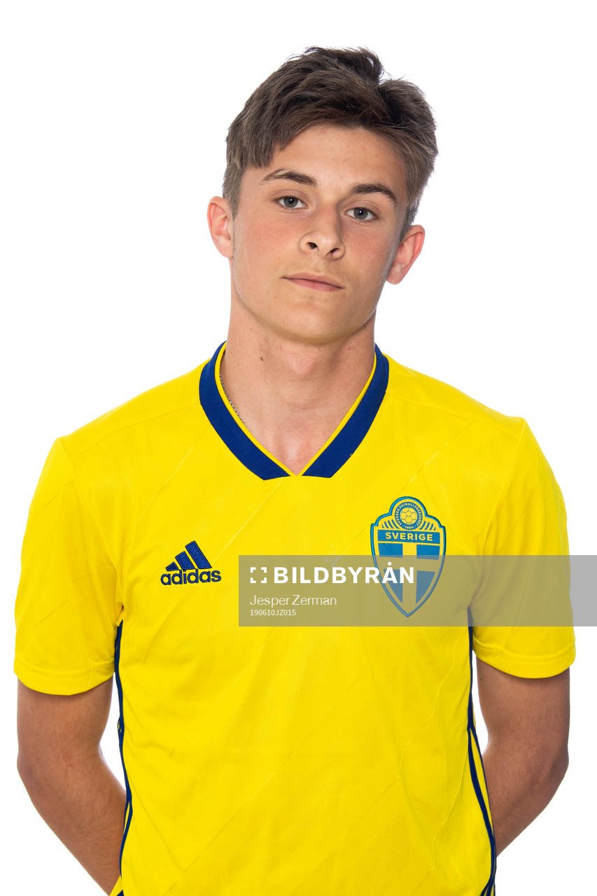 Gabriel Delin i P17-landslaget