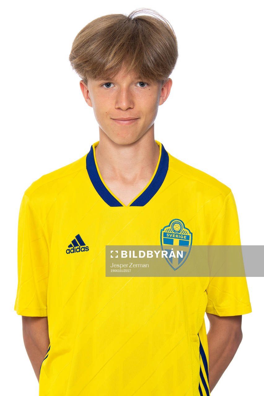 Tom Strannegård i P17-landslaget