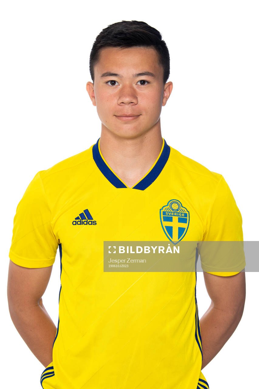 Hugo Moldin i P17-landslaget