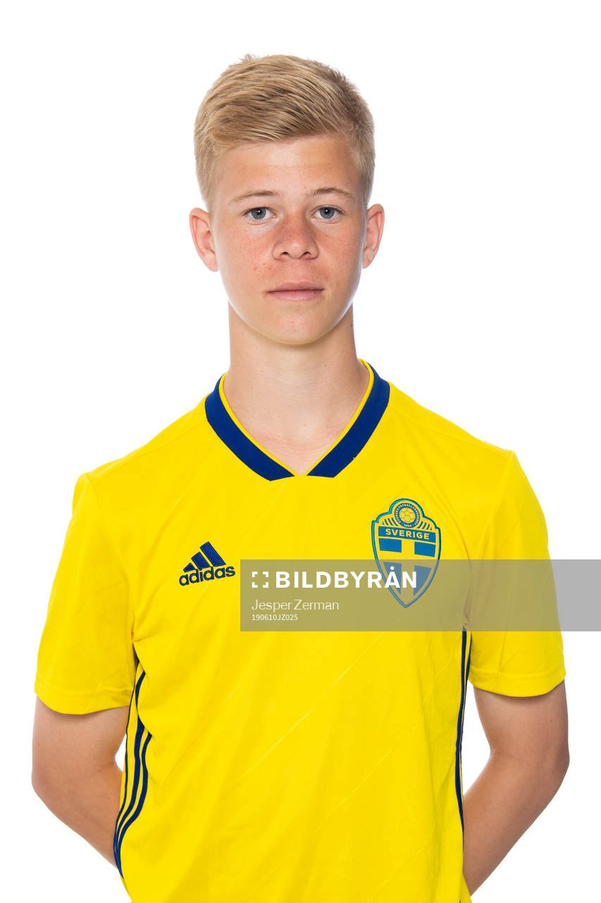 Filip Gustafsson i P17-landslaget