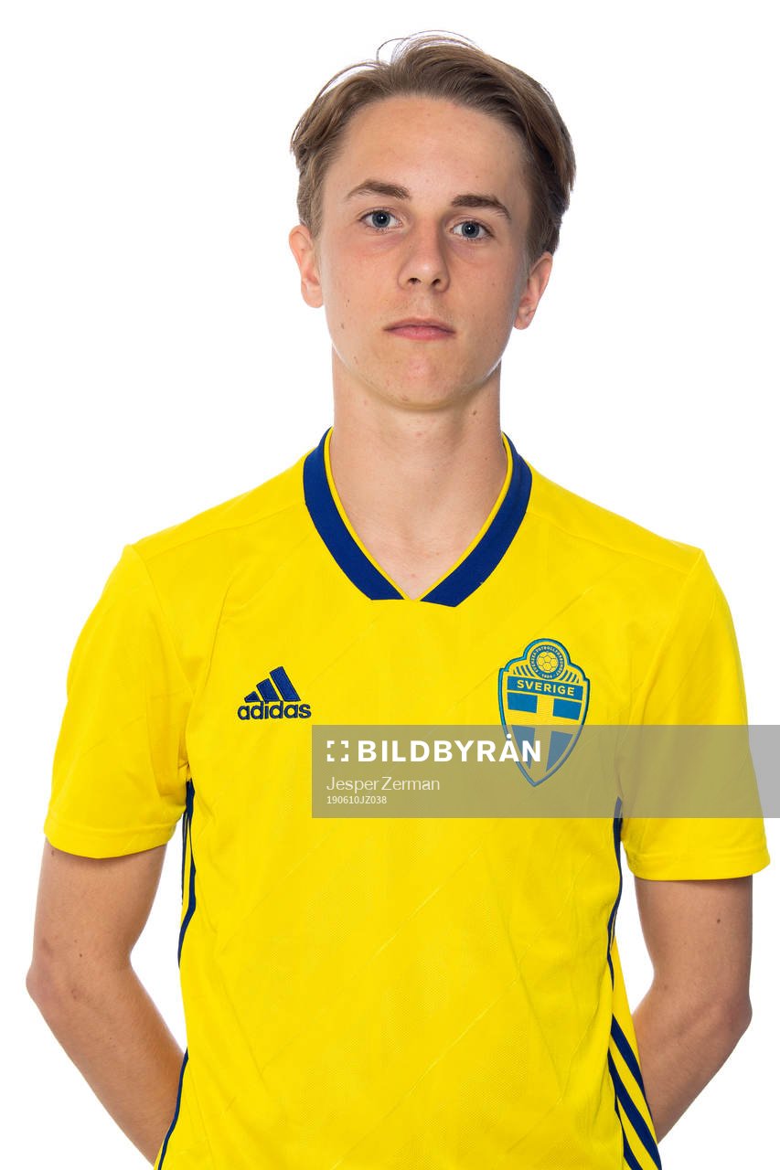 Joel Allard i P17-landslaget