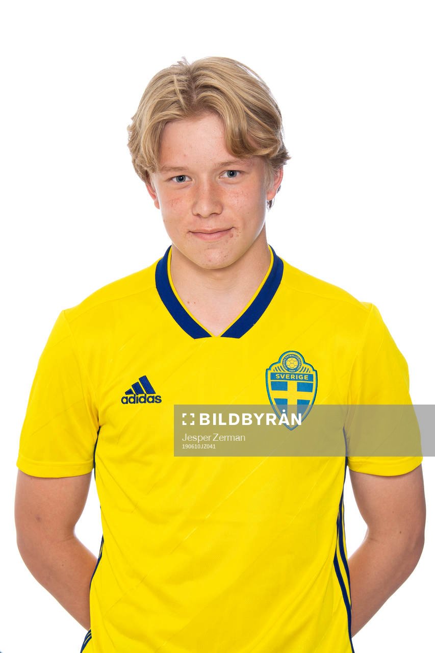 Daniel Svensson i P17-landslaget