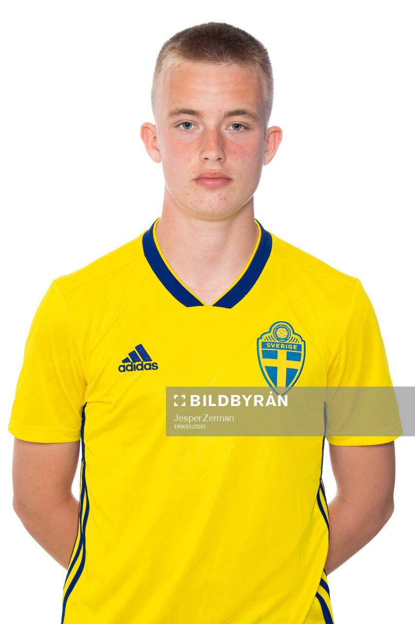 Totte Holmqvist i P17-landslaget