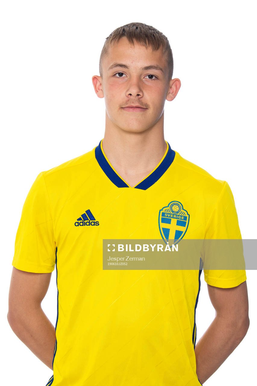 Jacob Ondrejka i P17-landslaget