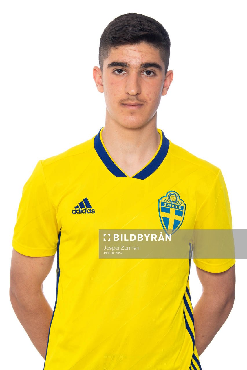 Mayckel Lahdo i P17-landslaget