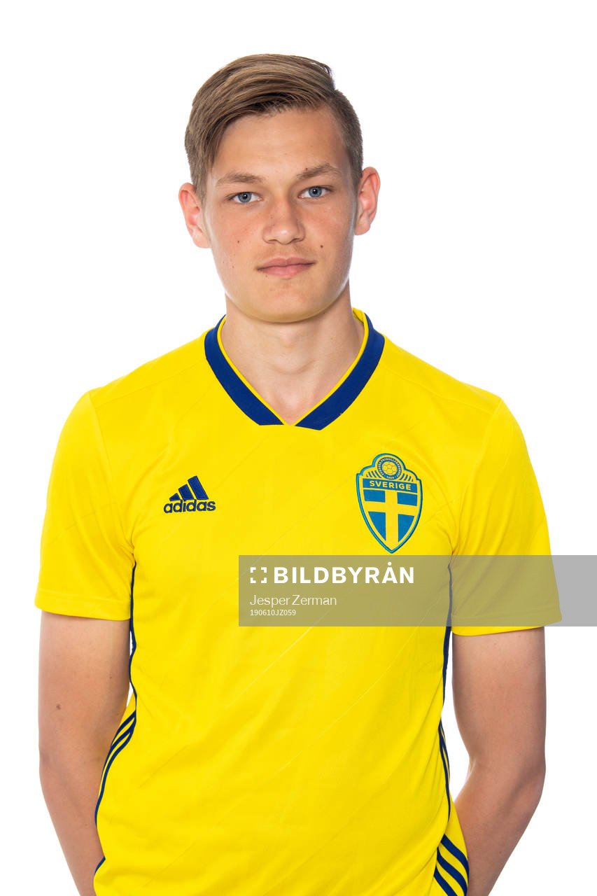 Ludvig Svanberg i P17-landslaget