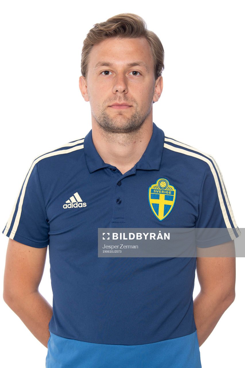 Tränare Erik Engberg i P17-landslaget