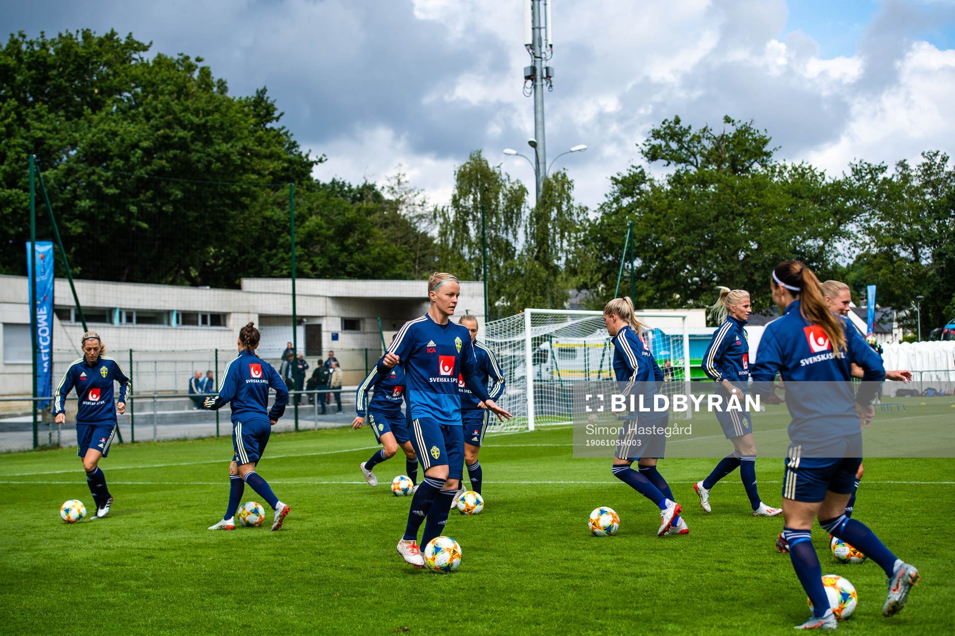Nilla Fischer of Swedish national women football team