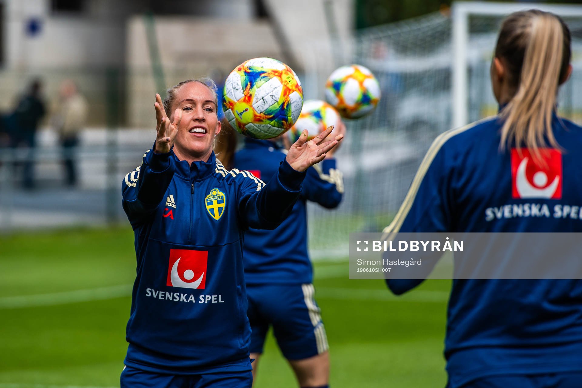 Julia Roddar of Swedish national women football team