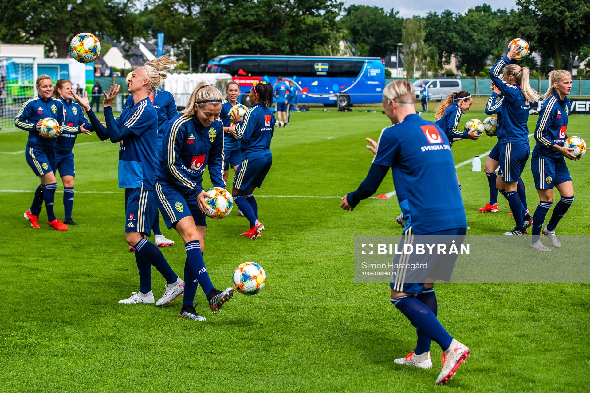 Caroline Seger , Linda Sembrant and Nilla Fischer of