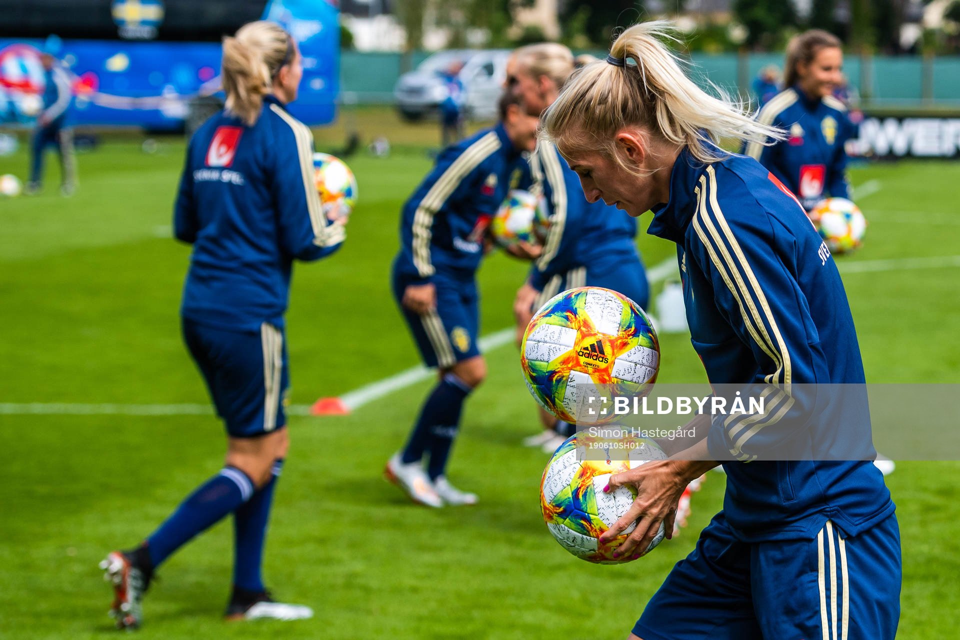 Sofia Jakobsson of Swedish national women football team