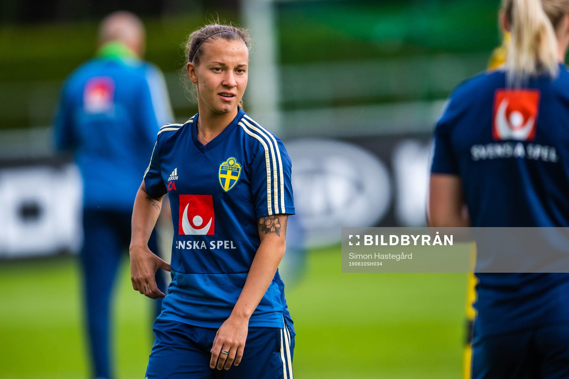 Julia Zigiotti Olme of Swedish national women football team