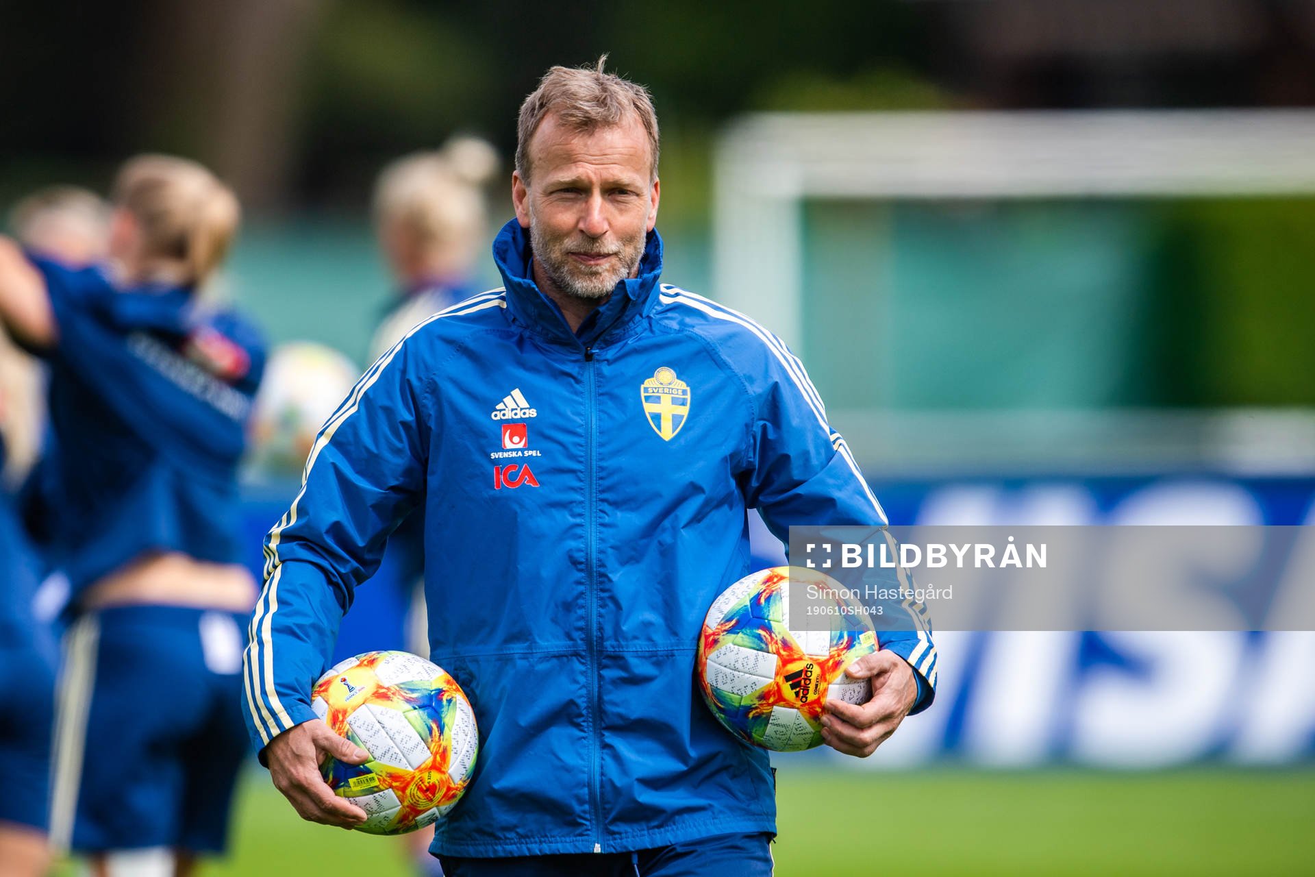 Physical performance manager Pontus Ekblom of Swedish