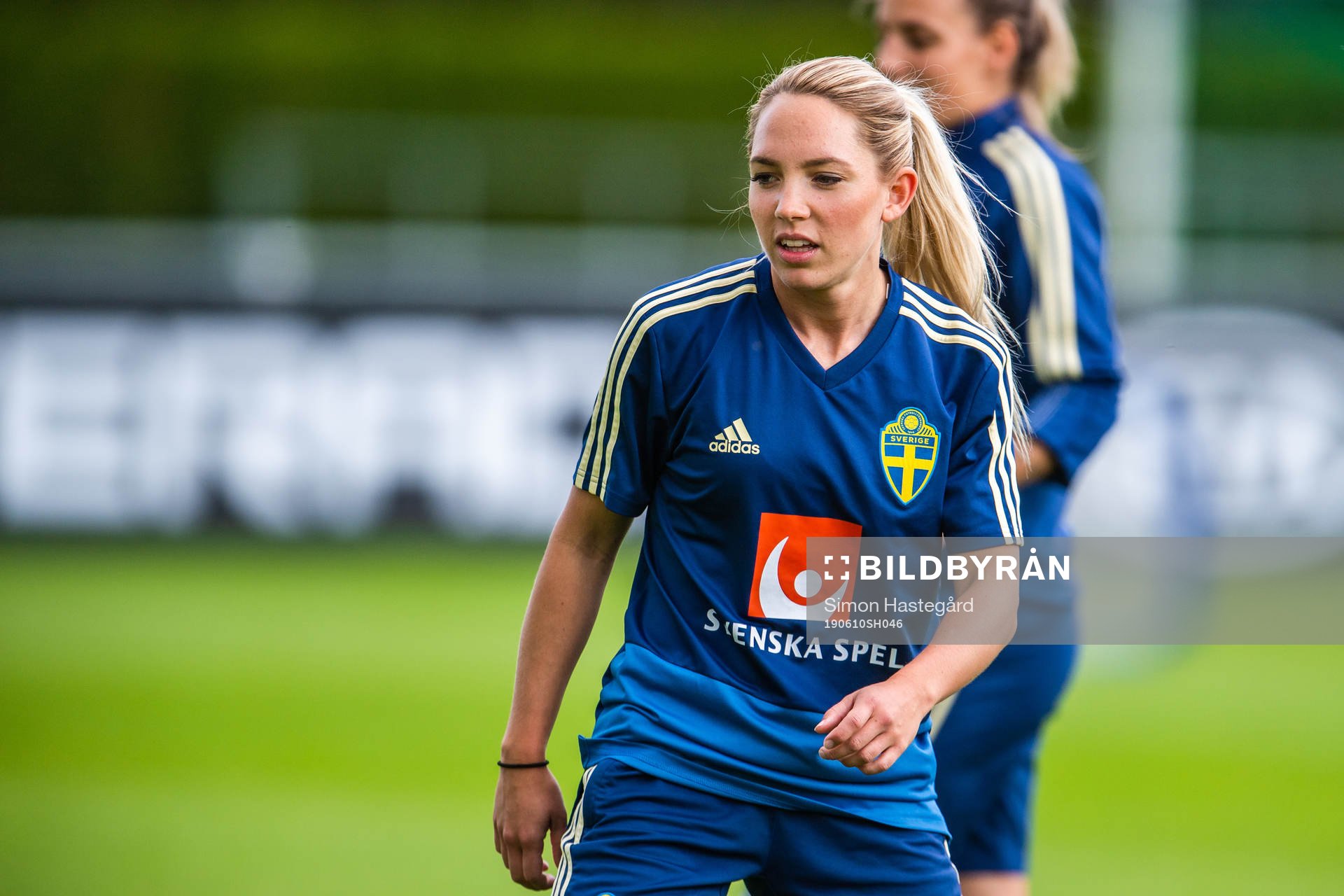 Elin Rubensson of Swedish national women football team
