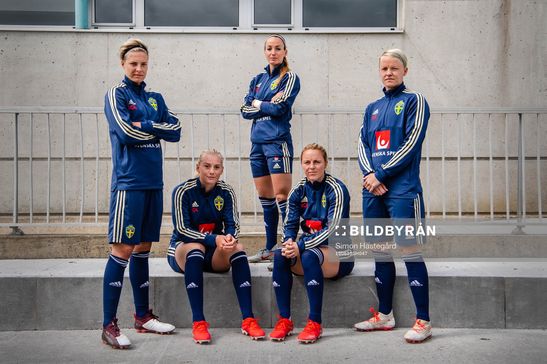 Lina Hurtig , Stina Blackstenius , Kosovare Asllani , Mimmi