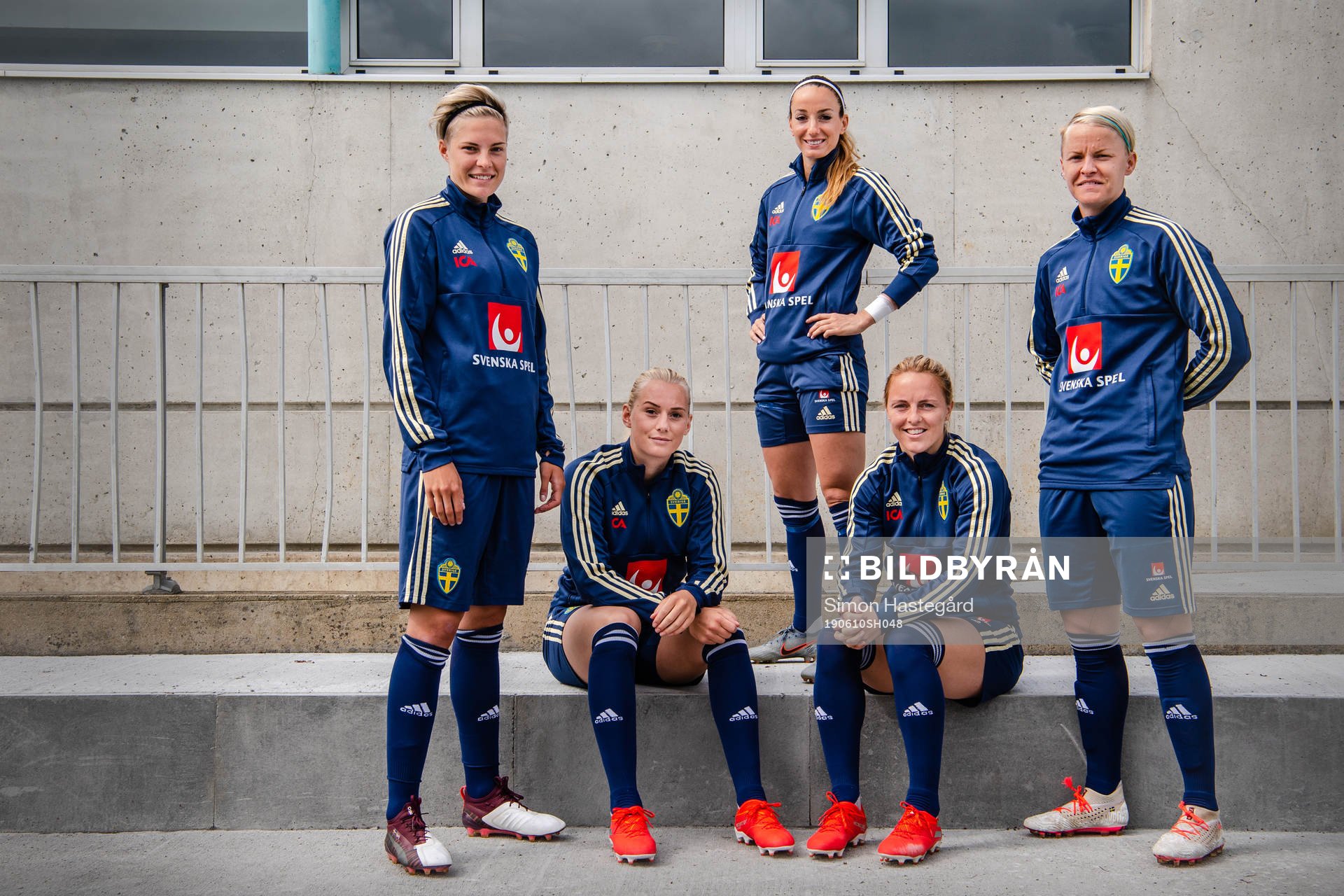 Lina Hurtig , Stina Blackstenius , Kosovare Asllani , Mimmi
