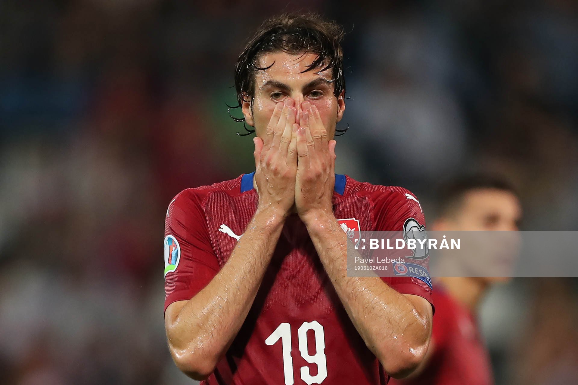 Patrik Schick of Czech Republic is seen