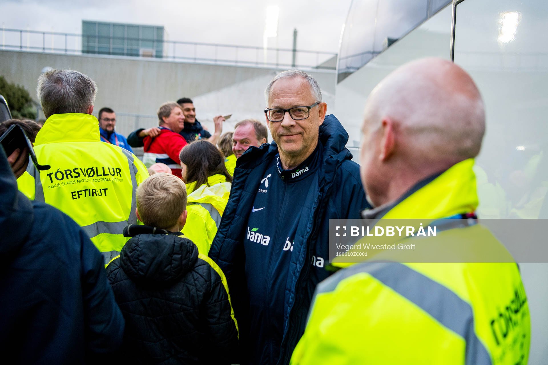 Lars Lagerbäck, head coach of Norway